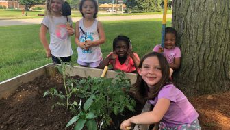 Summer Camp Gardening